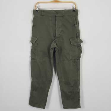 T07. Vintage French 2024 Military Pants 1978, Size S W32, Cargo Pants, Paul Boye, Paris