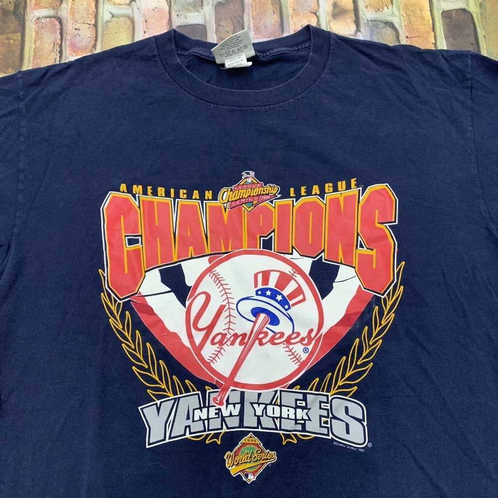 Lee × New York Yankees × Vintage Vintage 1996 Ame… - image 3