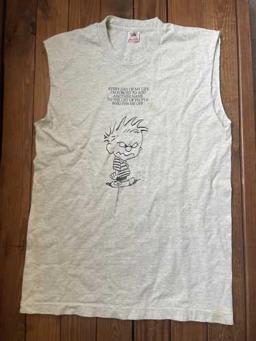 Vintage Vintage 90s Calvin & Hobbes Piss Me Off Gr