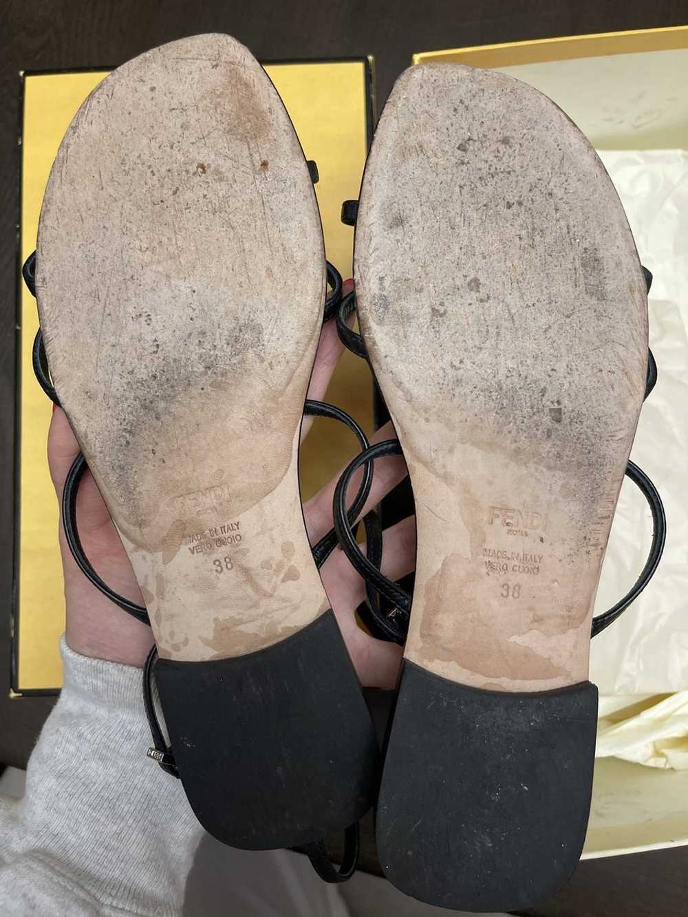 Fendi Fendi Gladiator Sandals - image 6