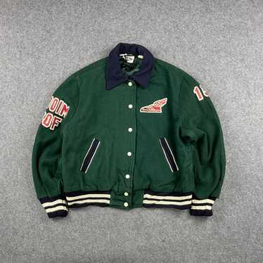 SS19 PLAIN RAINBOW VARSITY JACKET – OBTAIND