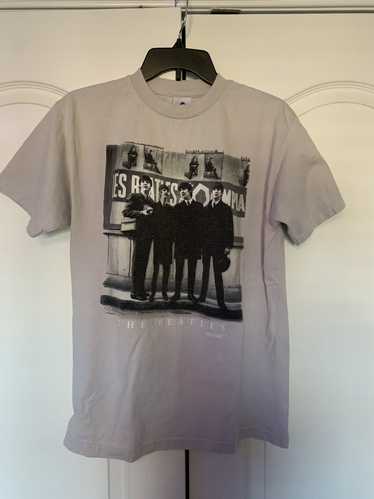 THE BEATLES #1 Singles Album 2001 Apple Corps Promo T Shirt Men XL Vintage