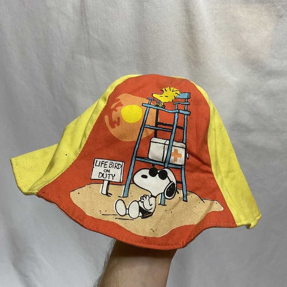 Life's a Beach × Vintage Vintage 1980s snoopy buc… - image 1