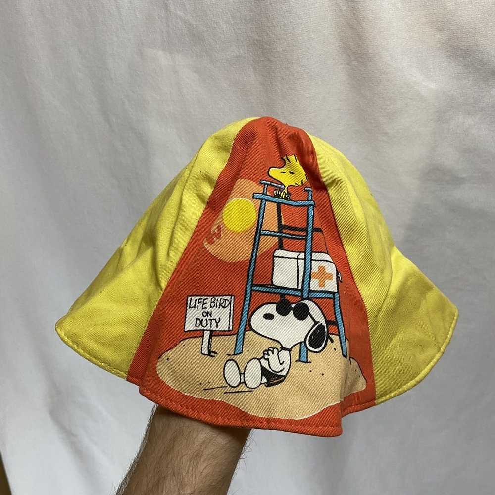 Life's a Beach × Vintage Vintage 1980s snoopy buc… - image 2