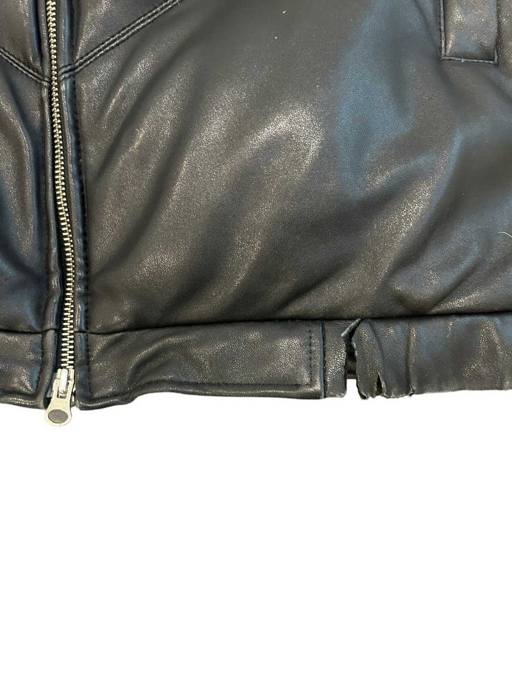 Supreme LEATHER DIWN JACKET / PUFFER - image 3
