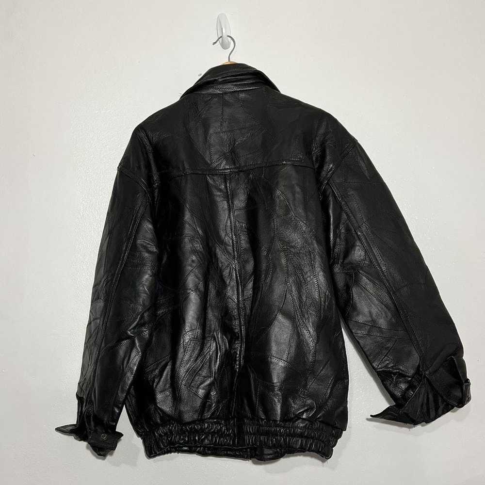 Streetwear × Vintage vintage flight path leather … - image 2