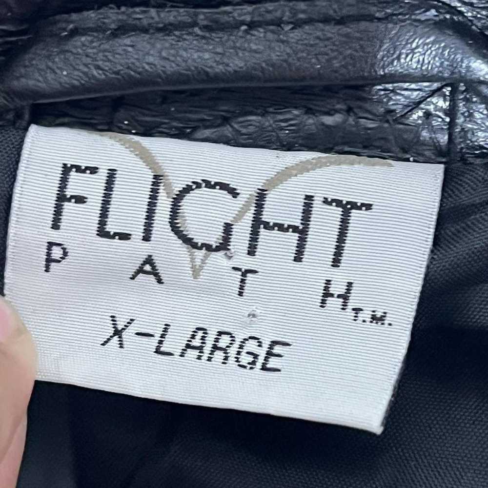 Streetwear × Vintage vintage flight path leather … - image 3