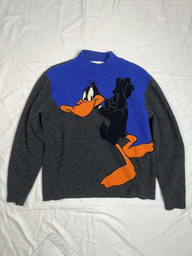 Vintage 90s Daffy Duck JC de Castelbajac Looney Tunes Ski Sweater