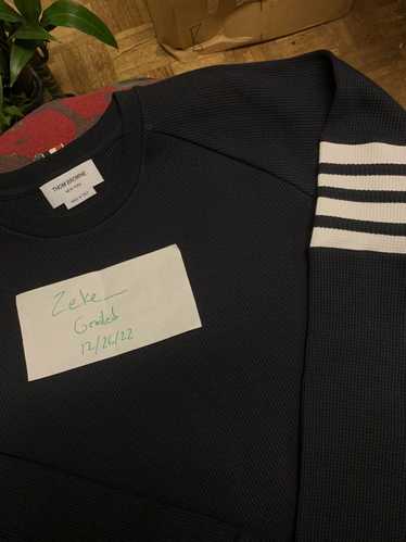 Thom Browne Thom Browne waffle knit sweater