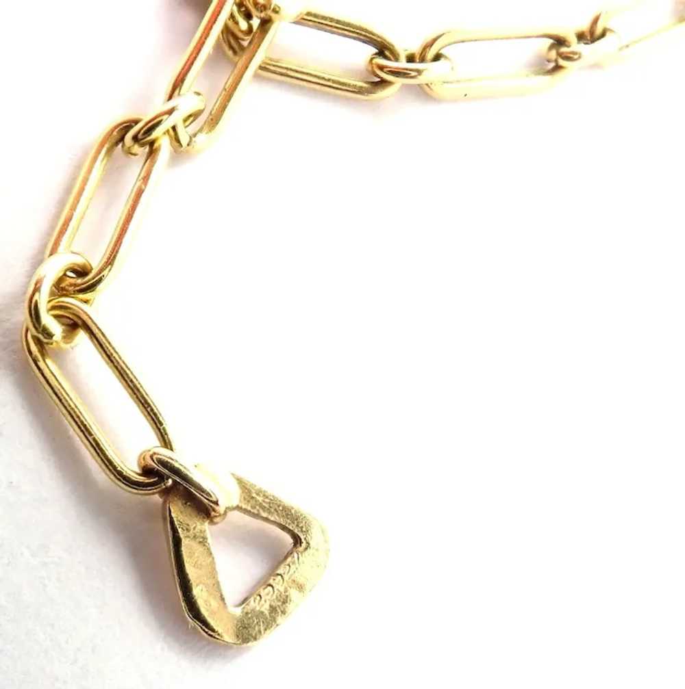 Vintage! Cartier 18k Yellow Gold Rock Crystal Lap… - image 7