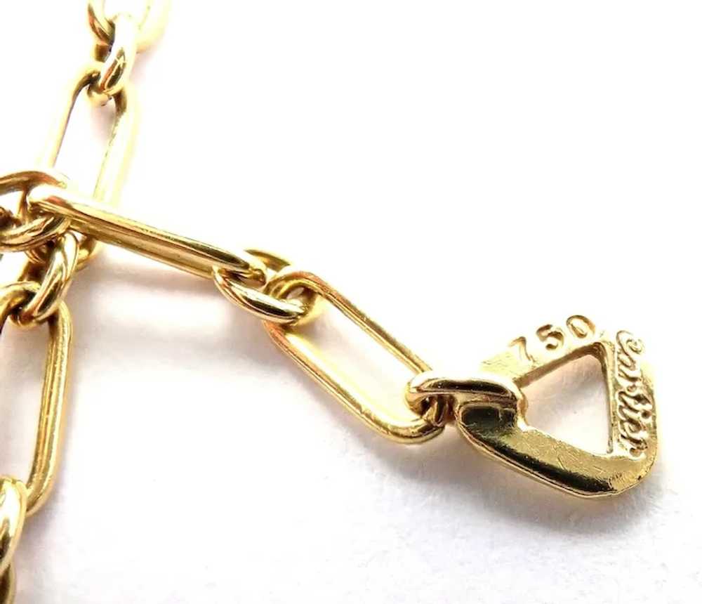 Vintage! Cartier 18k Yellow Gold Rock Crystal Lap… - image 9