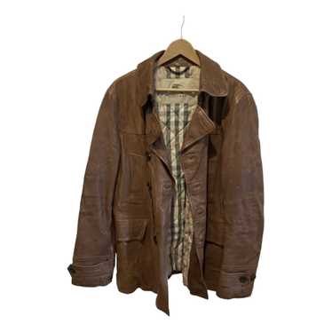 Burberry mens leather jacket - Gem