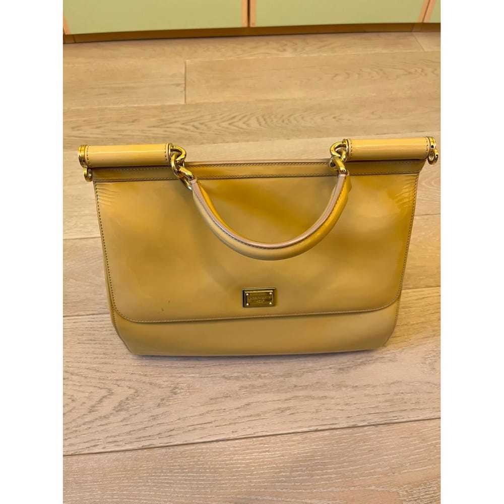 Dolce & Gabbana Sicily patent leather handbag - image 2