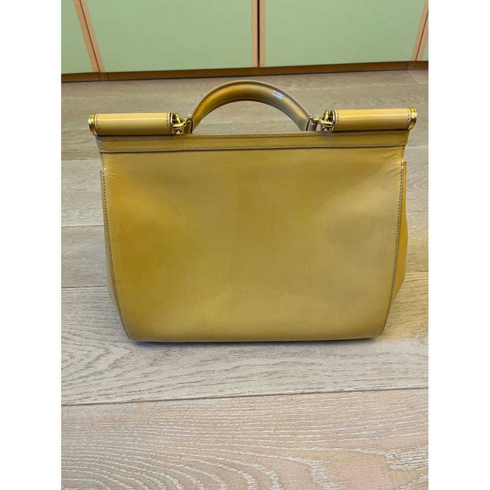 Dolce & Gabbana Sicily patent leather handbag - image 4