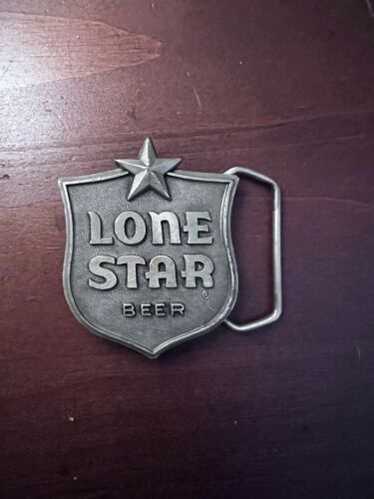 Lone Star Beer Vintage Belt Buckle - Gem