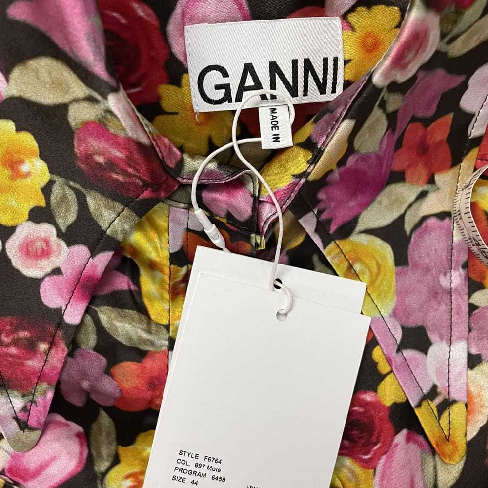 Ganni Spring Summer 2020 silk mini dress - image 4
