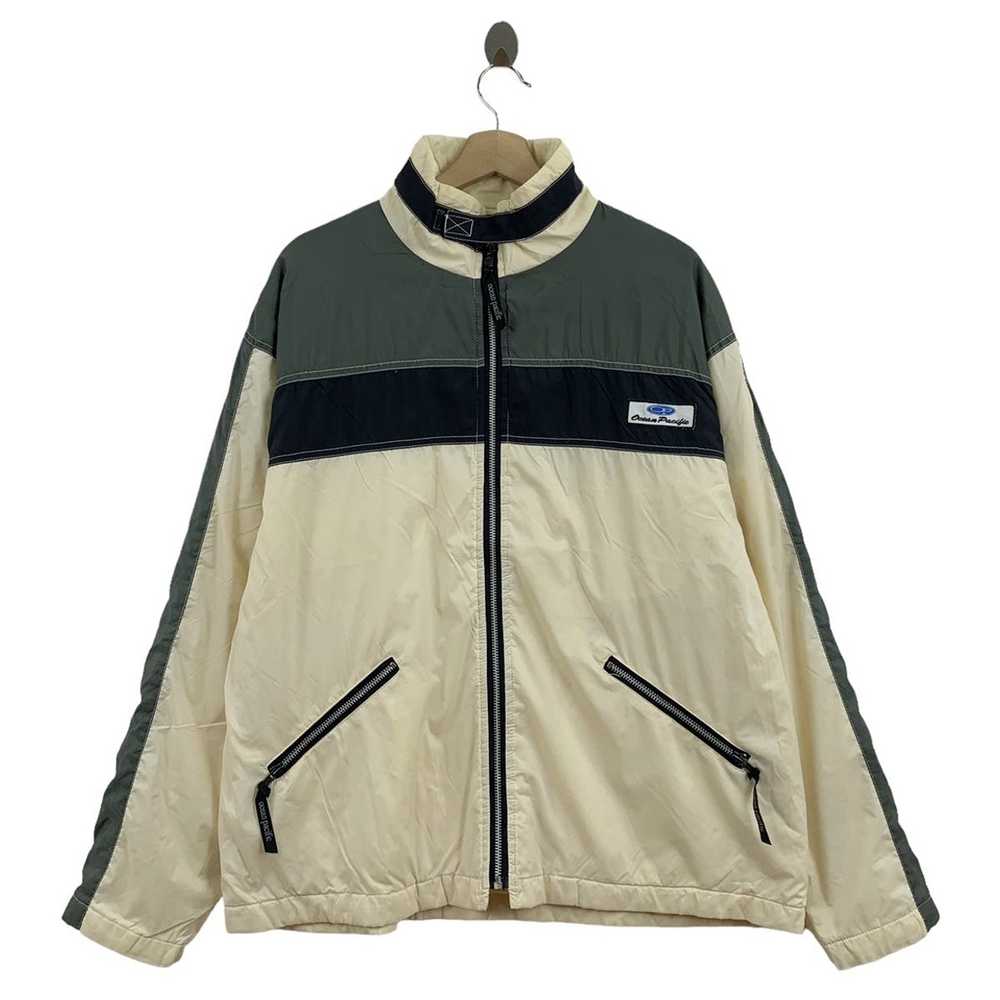 Ocean Pacific × Surf Style × Vintage Vintage Ocean Pacific Winter Wear Light Zipper Jacket