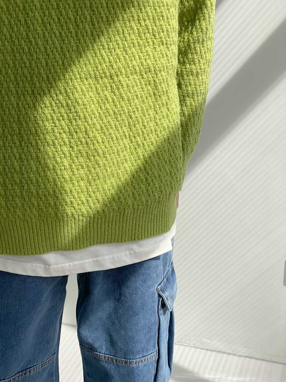 Coloured Cable Knit Sweater × Streetwear × Vintag… - image 6