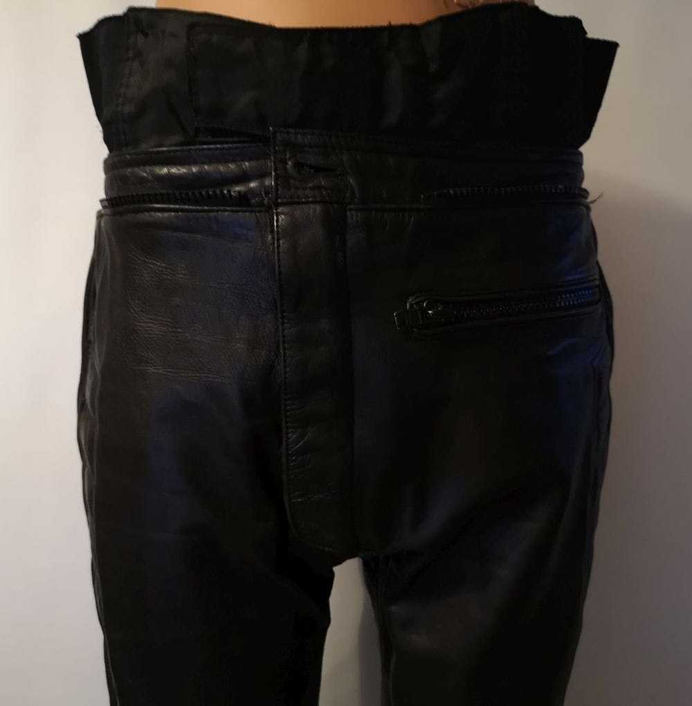 Vintage IXS Leather Motorcycle Biker Racing Pants… - image 2