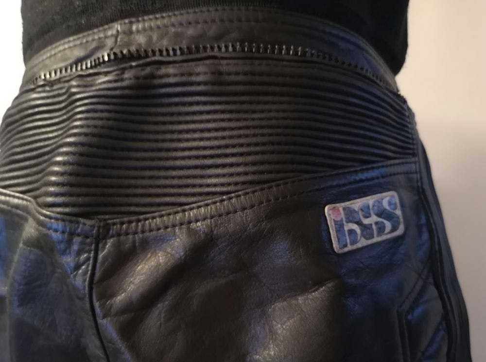 Vintage IXS Leather Motorcycle Biker Racing Pants… - image 6