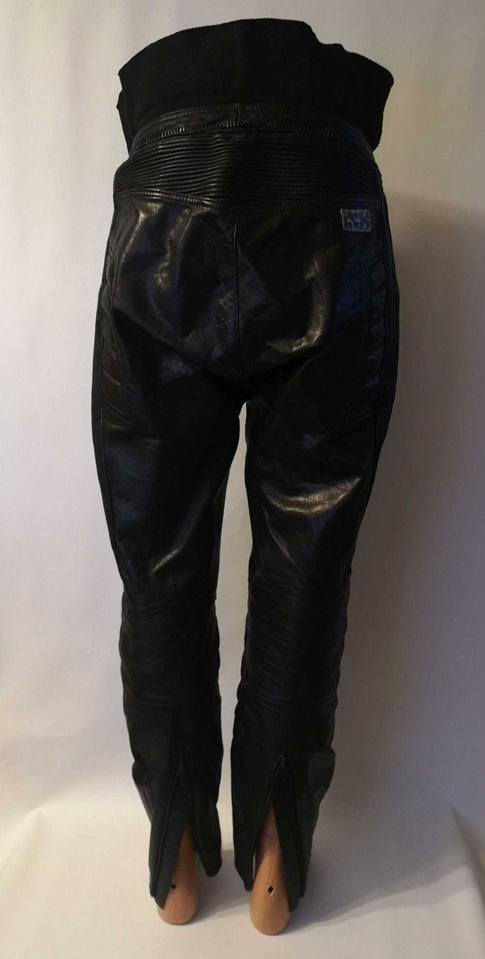 Vintage IXS Leather Motorcycle Biker Racing Pants… - image 7