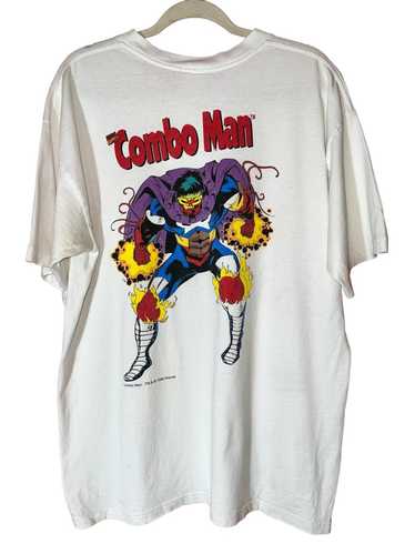 Vintage marvel tee combo man iron man hulk gambit 