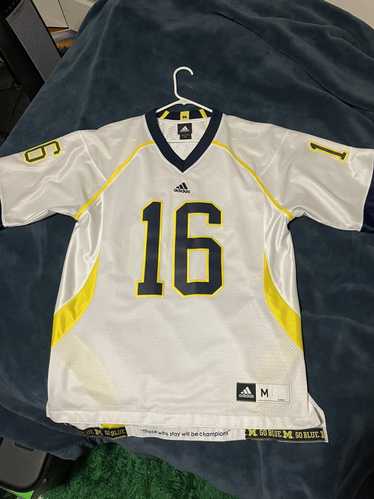 Michigan wolverines adidas clearance jersey