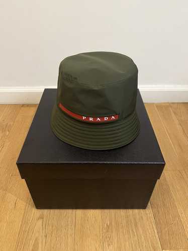 Prada Prada Technical Fabric bucket hat