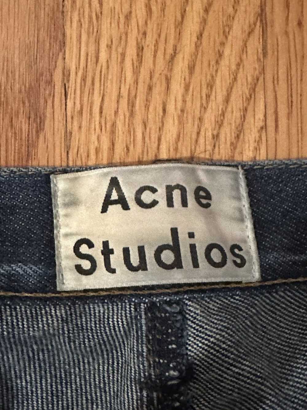 Acne Studios Acne Studios Max Raw Denim Jeans - image 3