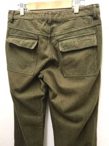 Japanese Brand Made in Japan Dept Striped Pant Mil