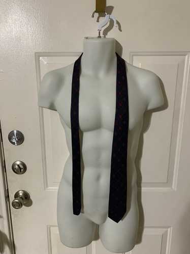 Etro × Vintage Jacquard Silk skinny tie