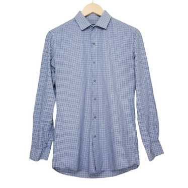 Bar Iii Blue Bar III Long Sleeve Button Shirt - M… - image 1