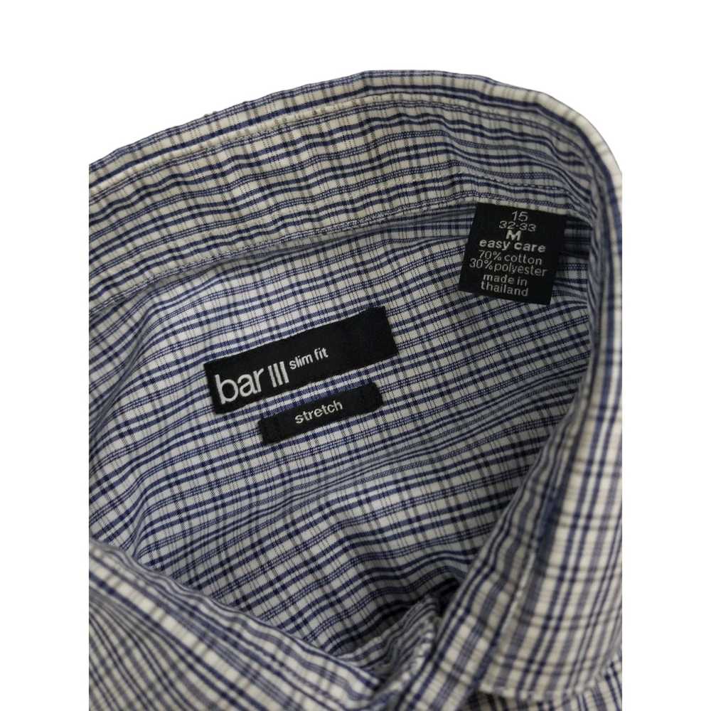 Bar Iii Blue Bar III Long Sleeve Button Shirt - M… - image 3