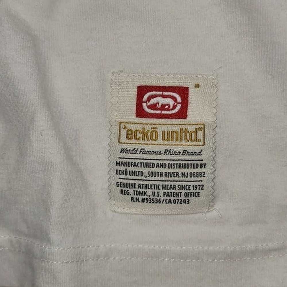 Ecko Unltd. ECKO UNLTD top vintage 100% cotton wh… - image 5