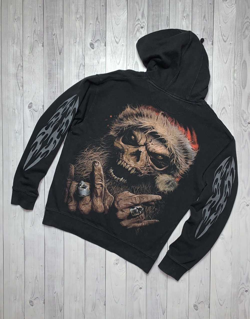 Streetwear × Vintage Vintage Skeleton Spiral hood… - image 2