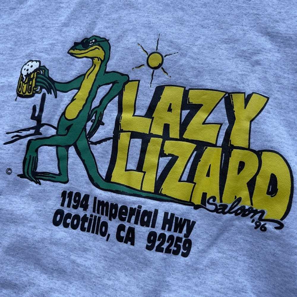 Gildan × Streetwear × Vintage Vintage Lazy Lizard… - image 8