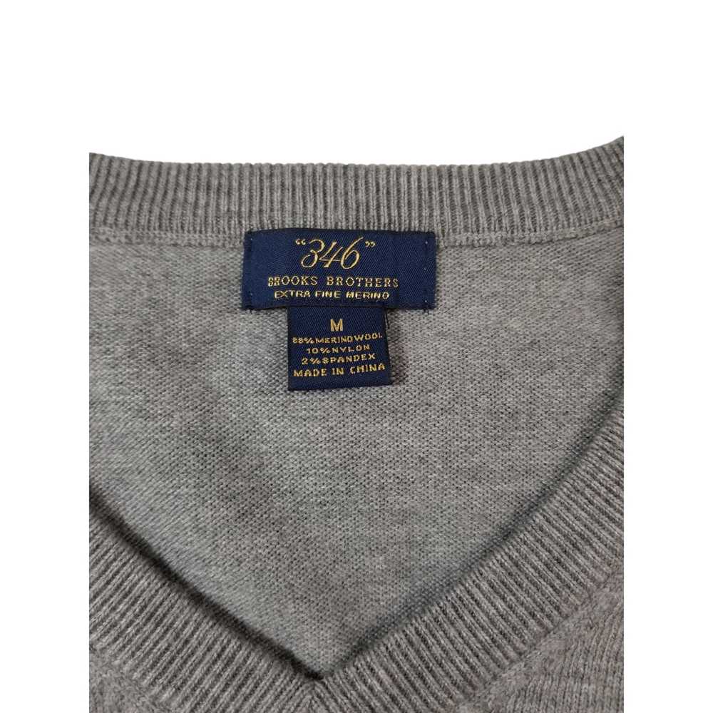 Brooks Brothers Grey Merino Wool BROOKS BROTHERS … - image 3