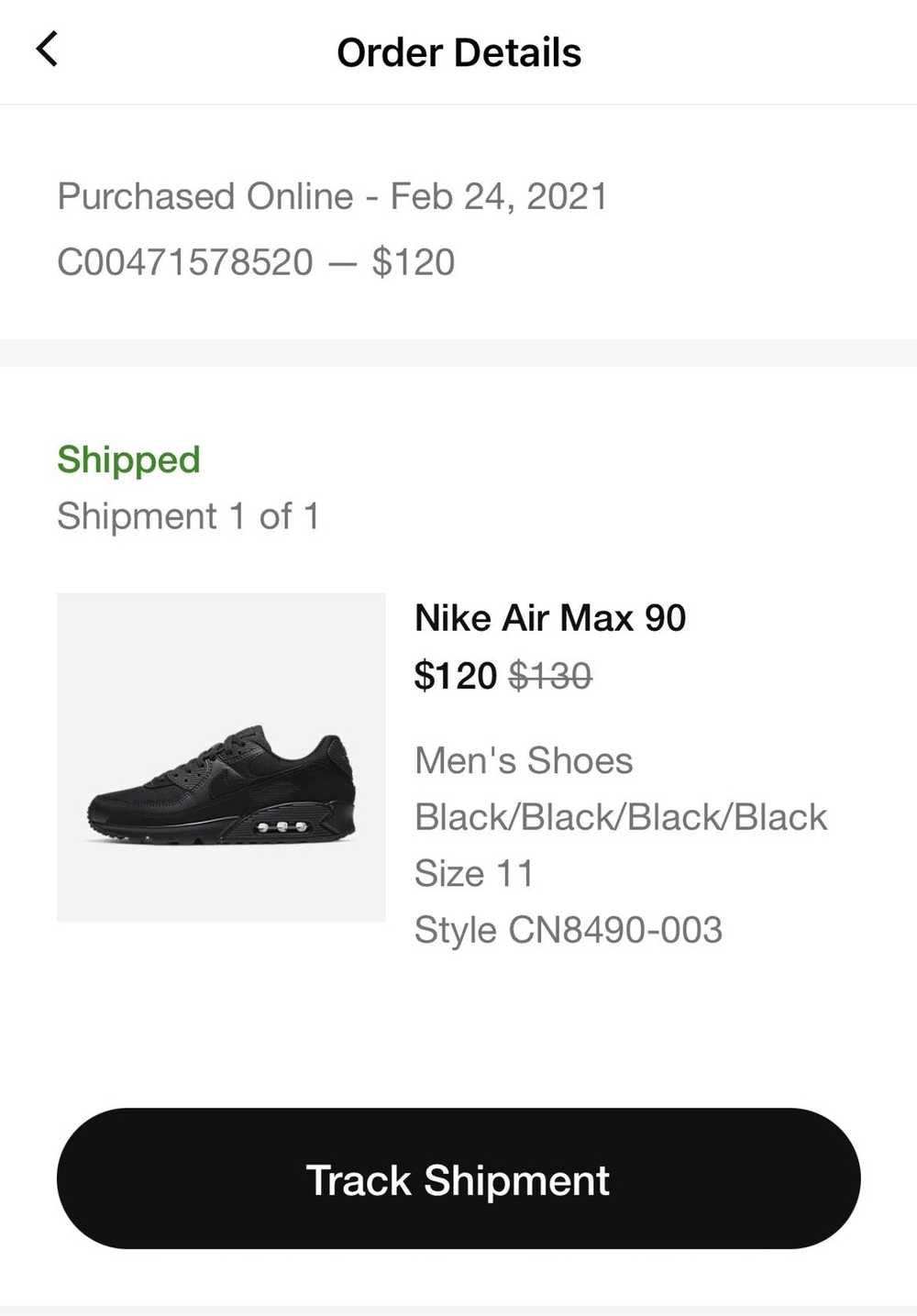 Nike Nike Air Max 90 Black - image 8