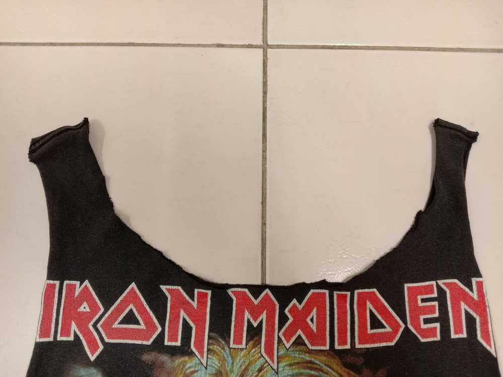 Band Tees × Iron Maiden × Rare IRON MAIDEN DISTRE… - image 4