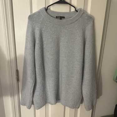 Maje Light blue oversized wool Maje sweater - image 1