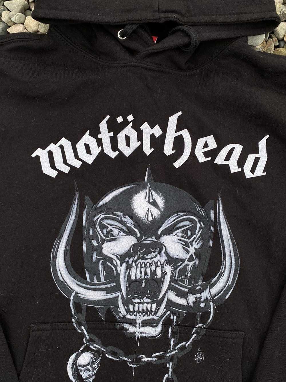 Rock T Shirt × Vintage Vintage hoodie motörhead e… - image 3