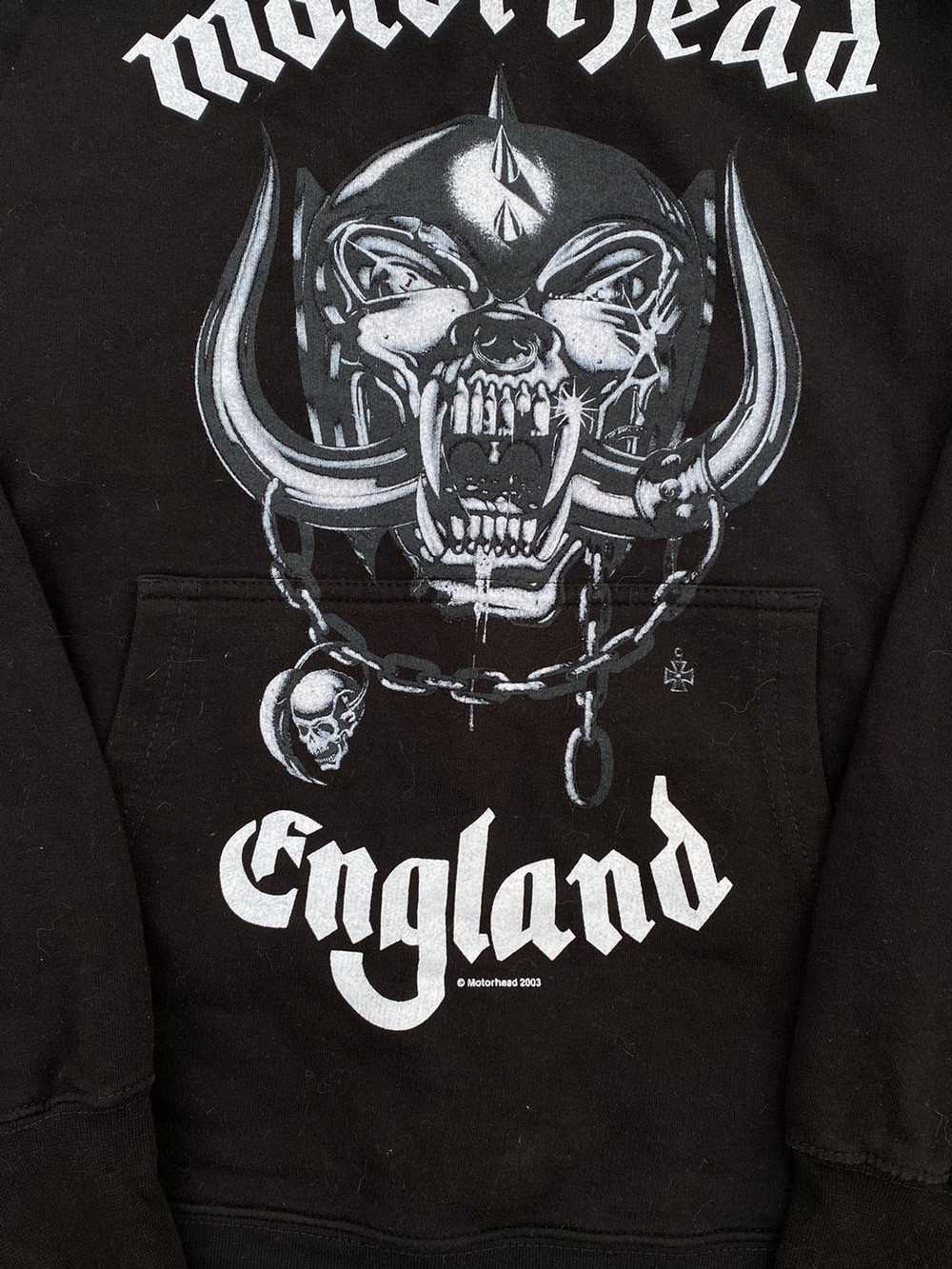 Rock T Shirt × Vintage Vintage hoodie motörhead e… - image 4