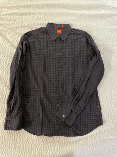 Hugo Boss Check Print Sport Shirt