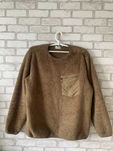 Uniqlo Engineered Garments AW19 Combination Fleece Jacket Brown men's size  S