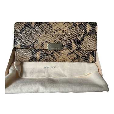 Jimmy Choo Python clutch bag - image 1