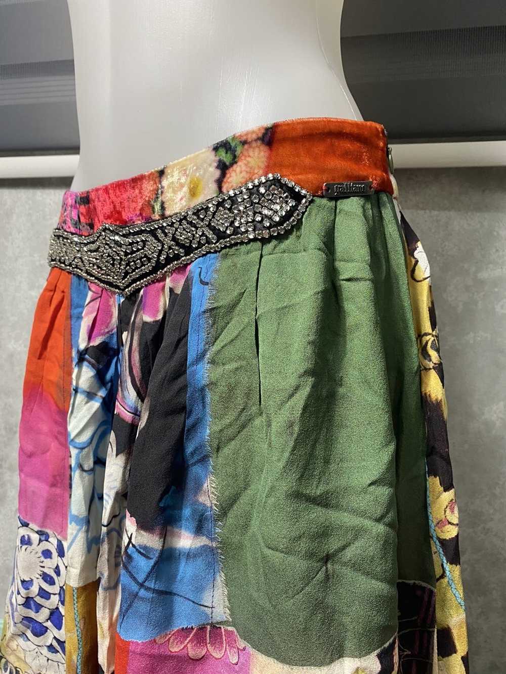 Galliano × John Galliano Galliano Skirt Multicolo… - image 11