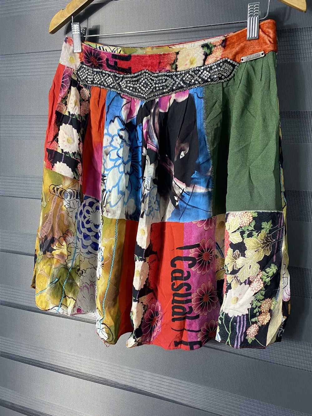 Galliano × John Galliano Galliano Skirt Multicolo… - image 5