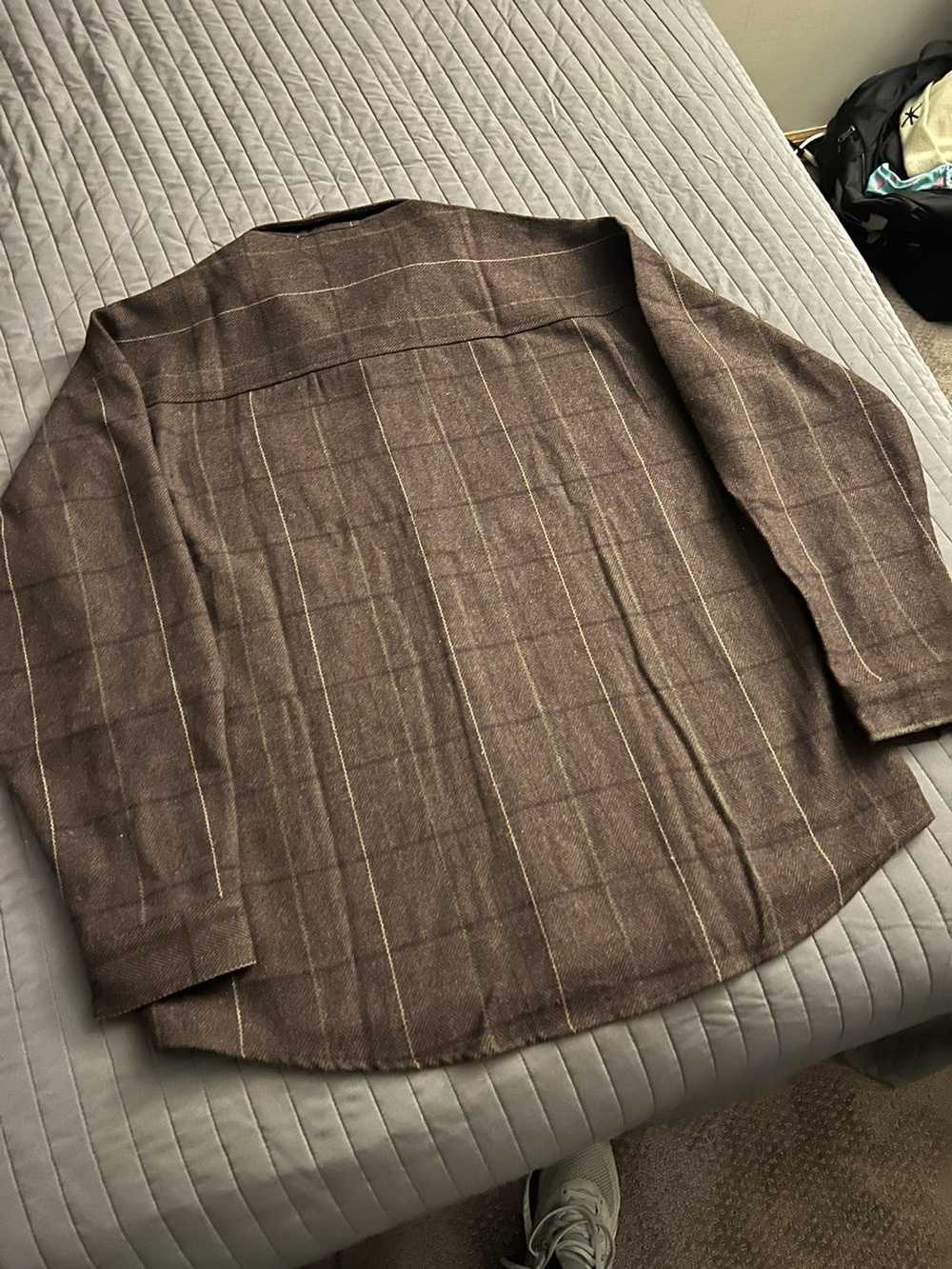 Japanese Brand Realtakai Brown Flannel - image 3