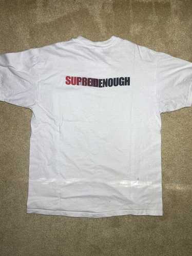 Supreme Supreme Good Enough 1999 White pocket tee 