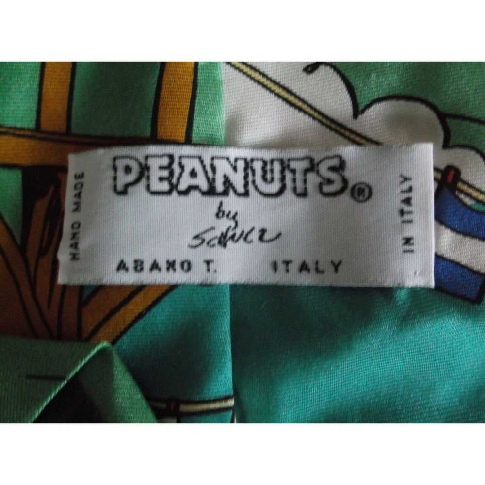 Peanuts Peanuts At Sea Nautical Ship Silk Necktie… - image 5